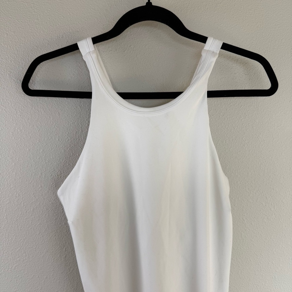 Vuori Volley Dress White Active Tennis Pickleball Athleisure Women’s Size Large - Picture 3 of 15